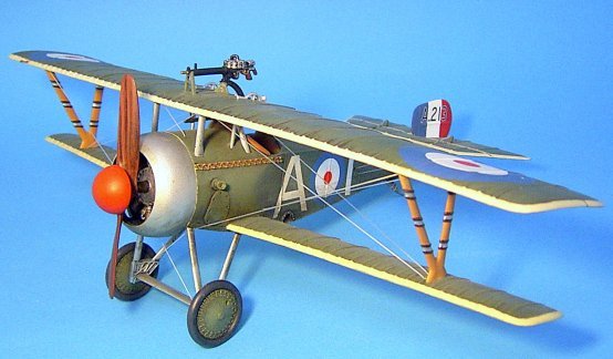 Nieuport 17, A 213, Captain Albert Ball, No.60 Sqn. RFC