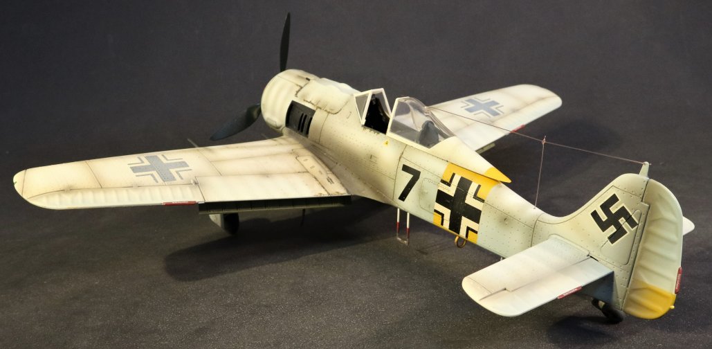 Foke-Wulf FW 190 A-6, HANS DORTENMANN, 2./JG 54, Grünherz, Eastern front, February 1944