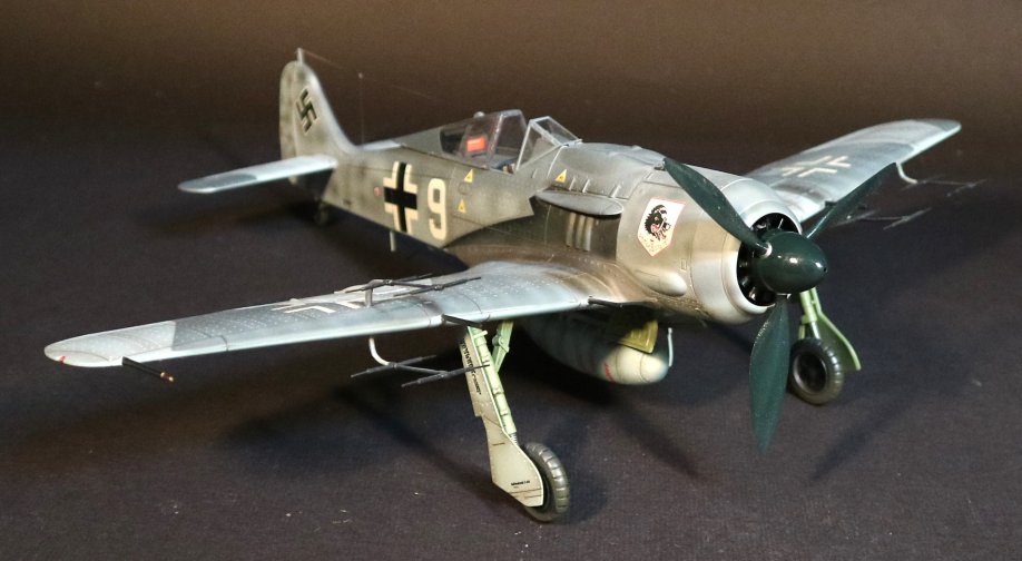 FOCKE WULF FW190 A-8/R-11, W.Nr. 29210, “WHITE 9”, 1. /NJG 10, Oberfeldwebel Gunther Migge,  Werneuchen, 1944