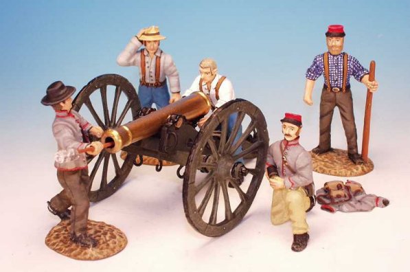 CSA Artillery Firing Cannon Set #2