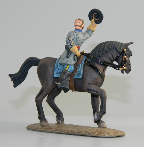 Mounted Confederate Colonel