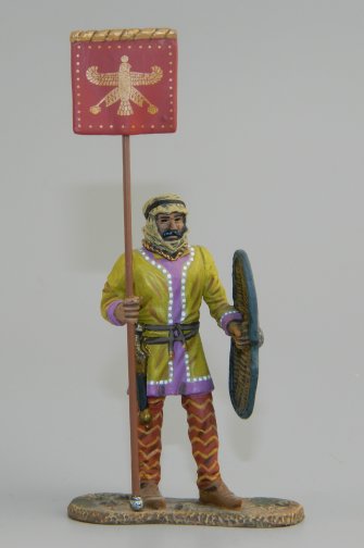 Persian Immortal with Royal Standard
