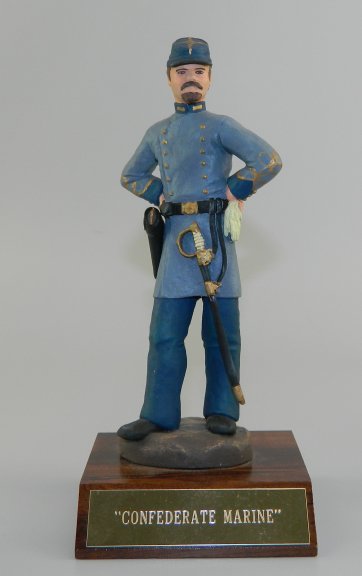 Confederate Marine "Trophy" Statuette