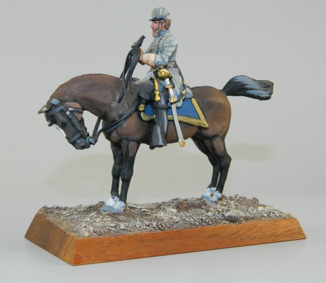 Confederate General "Stonewall" Jackson, Mounted