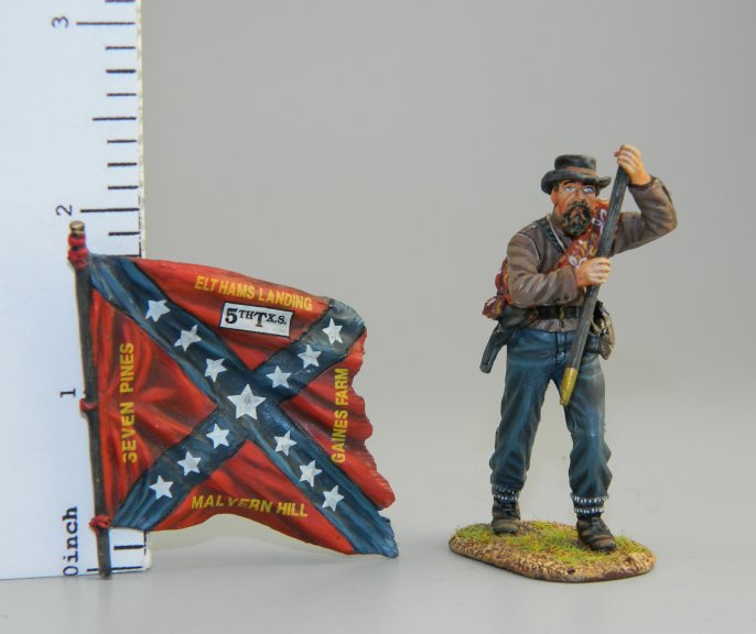 Confederate Standard Bearer - 5th Texas Infantry