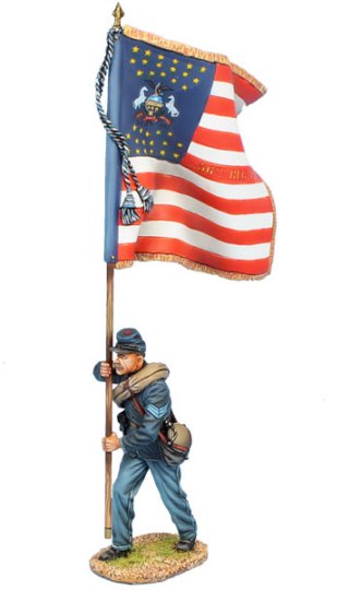 Union Sergeant Standard Bearer - 56th Pennsylvania Vols