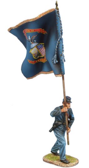 Union Sergeant Standard Bearer - 147th NY Vols Regt Colors