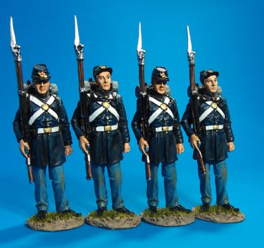 Union Marine Corps - 4 Figures Standing