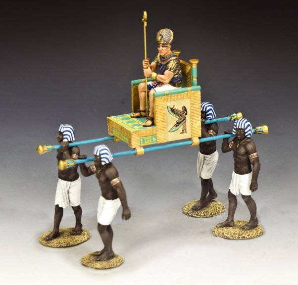 The Pharaoh’s New Sedan Chair Set