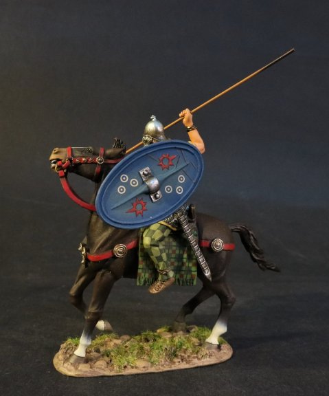 Gaul Cavalry with Blue Shield