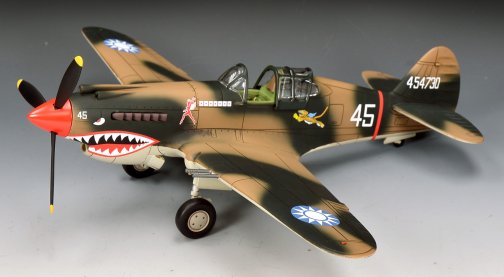 Flying Tigers’ Curtiss P40B Warhawk