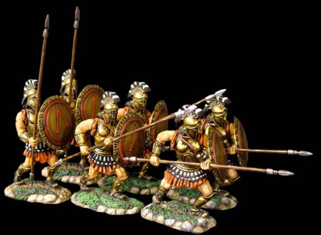 "Phalanx!" 4 Figures - Ancient Greece vs. Persia