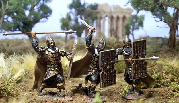 Three Immortals Attacking - Ancient Greece vs. Persia