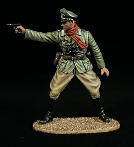 DAK Officer Shooting with a Pistol