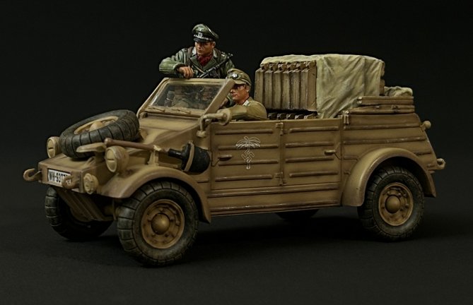 DAK Type 82 Kübelwagen with Fuel Box