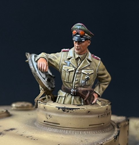 DAK Tiger Tank Officer