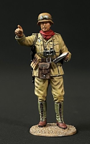 DAK Commander Pointing with A Map