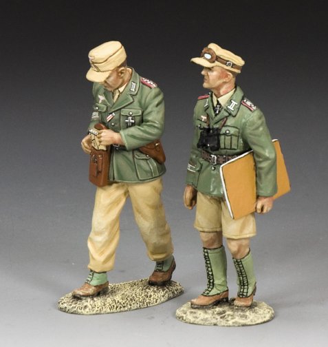 Afrika Korps Staff Officers - Set of 2