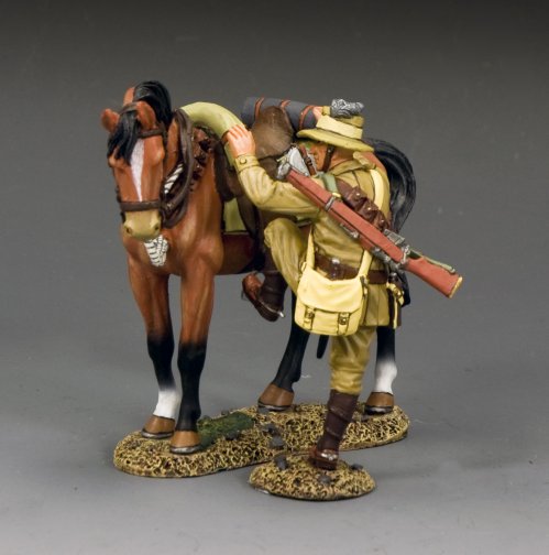 ALH Trooper Mounting Up (Brown Horse)