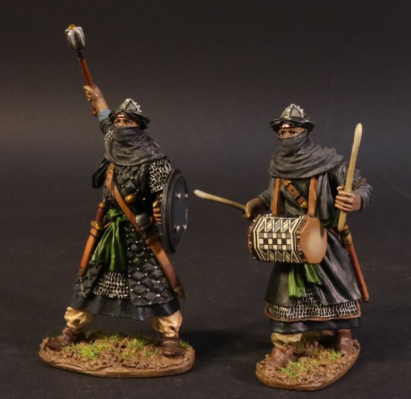 Almoravid Officer & Drummer