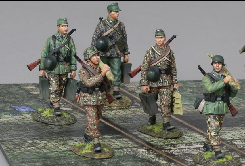 SS Mortar Team - Five Figures