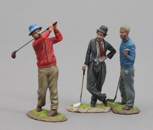 Set of 3 Golfers
