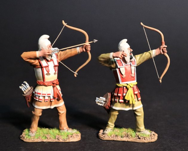 Persian Sparabara Archers