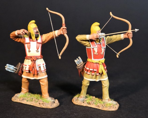 Persian Sparabara Archers