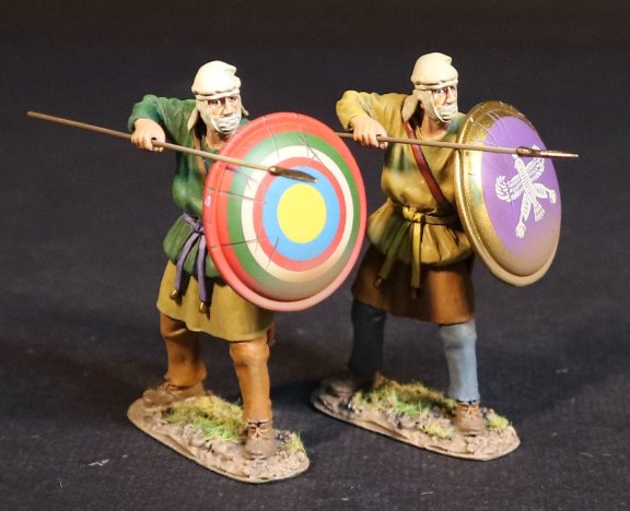 Two Persian Kardake Infantry - White Caps