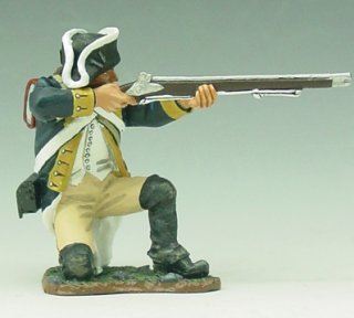 Kneeling Firing Rifle