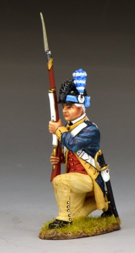 Washington’s Guard Company Kneeling Ready