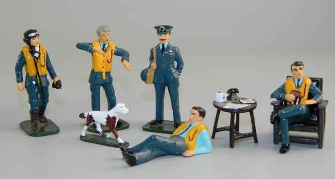 Pilots at Dispersal, RAF Battle of Britain