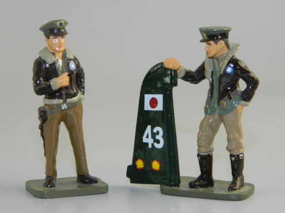 Two Flying Tigers with Zero Tail