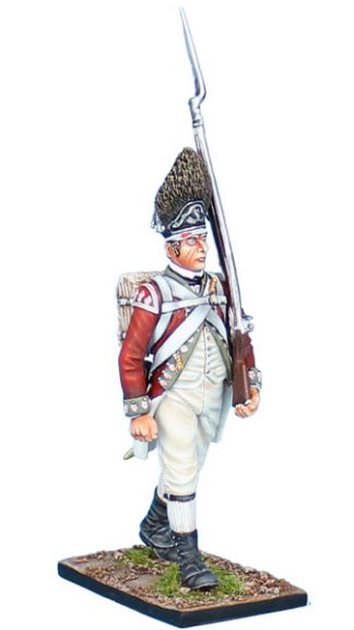 British 5th Foot Grenadier Marching