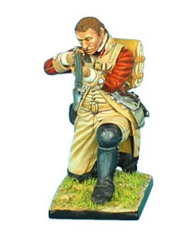 British 22nd Foot Kneeling Firing - Bare Head