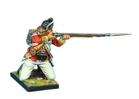 British 38th Regt Light Company Kneeling Firing