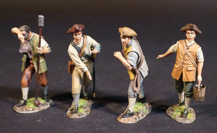 "Hamilton's Own" New York Continental Artillery Company, American Artillery