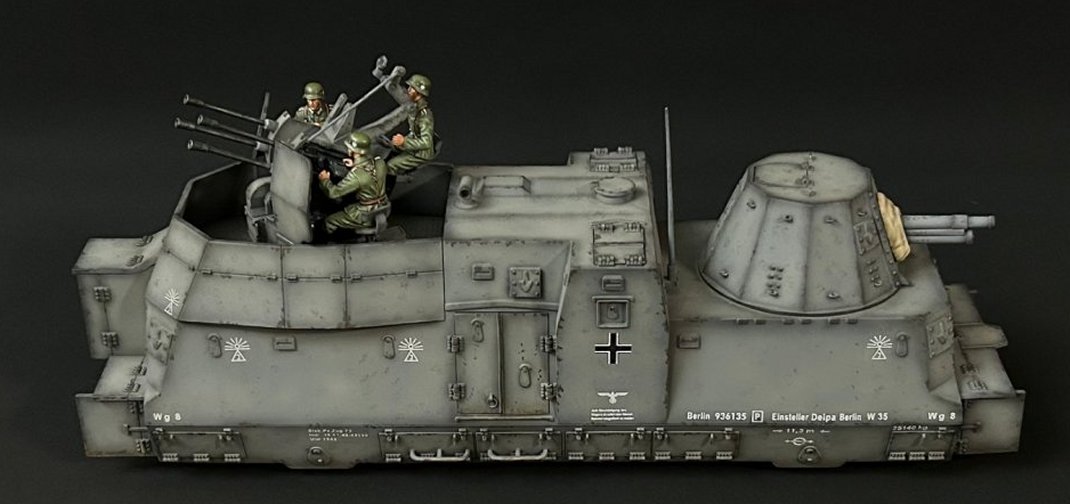 German Armored Train Panzerzug Type BP42