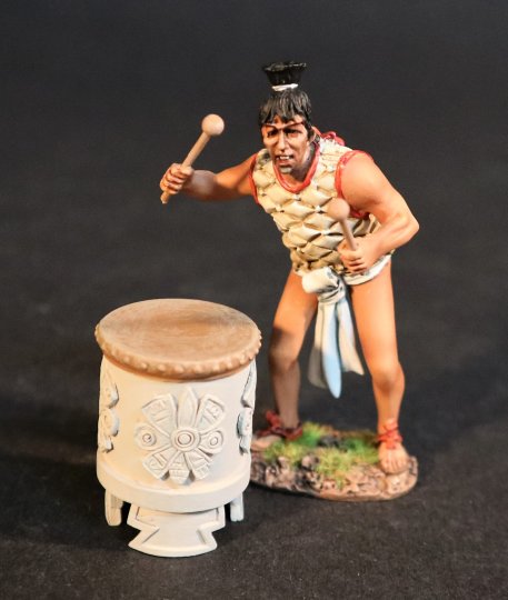 Aztec Drummer - Grass Base