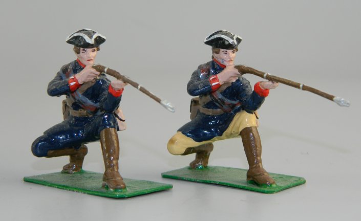 Kneeling Firing Soldiers