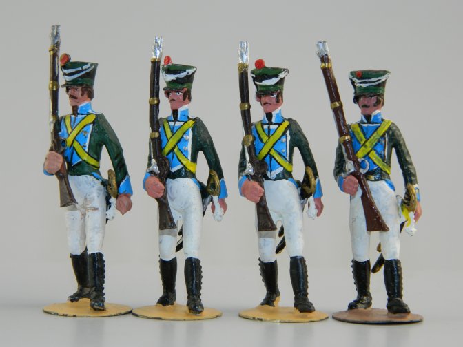 Four Napoleonic Soldiers