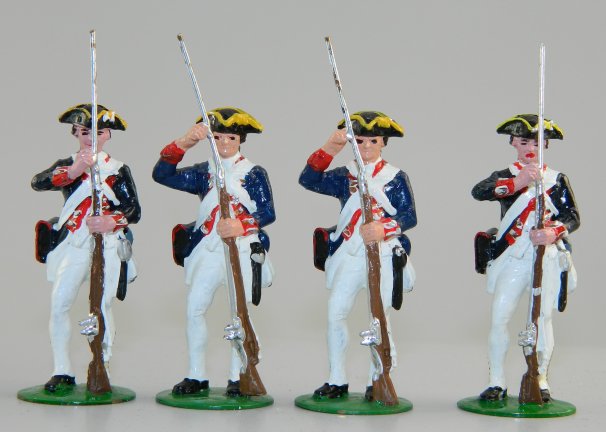 Hall's Delaware Regiment Soldiers