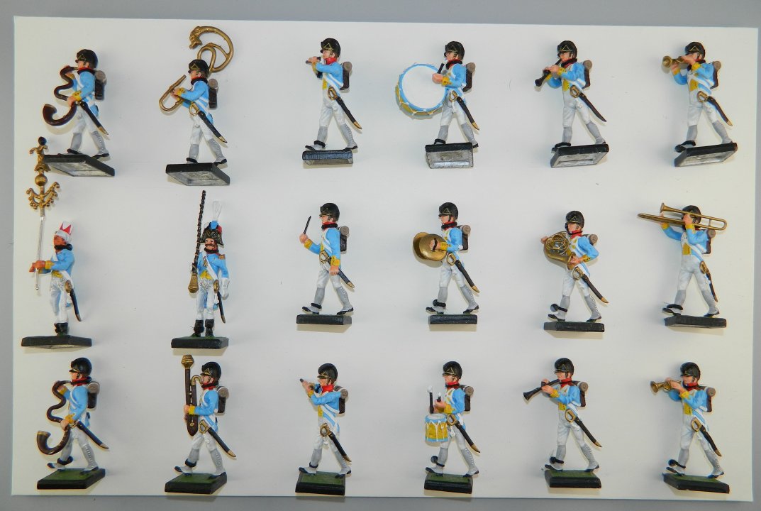 Bavarian Line Infantry Napoleonic Band with Jingling Johnnie