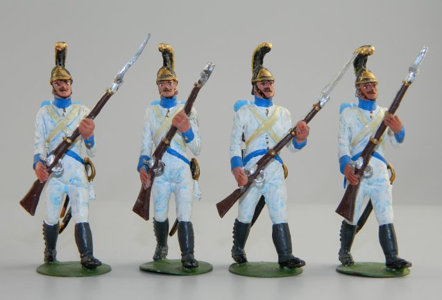 Napoleonic War Soldiers, Brandenburg