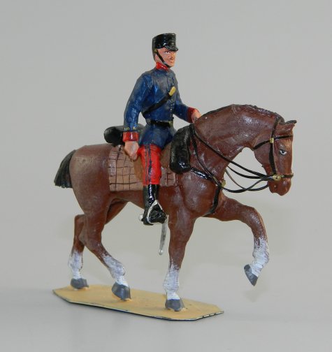 Mounted French Foreign Legion Officer