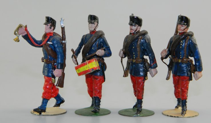 French Infantry Marching
