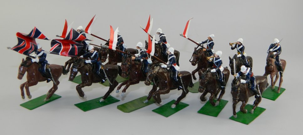 Mounted British Soldiers