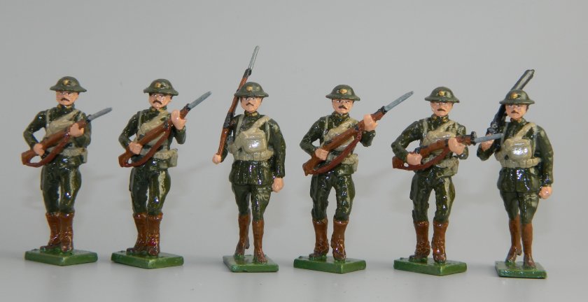 WWI US Marine Corps Action Set