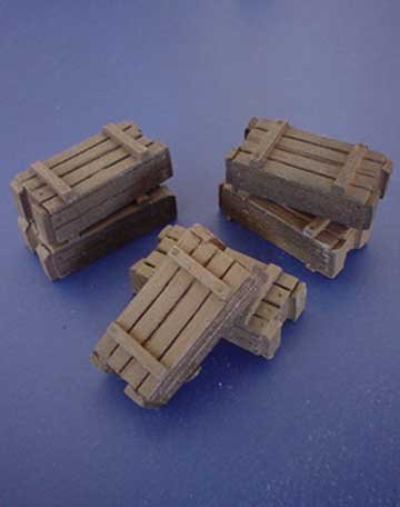 Set of Six Crates