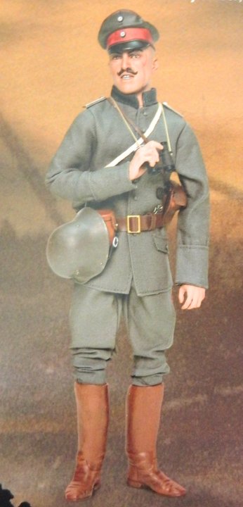 WWI German Infantry Officer, Leutnant, 1917